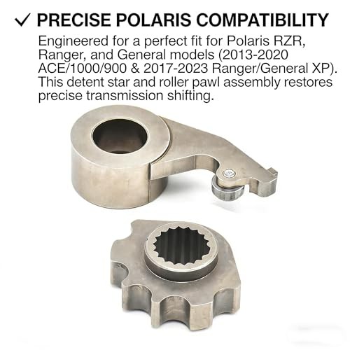 Off Road Detent Star and Drive Train Roller Pawl Replacement for Polaris ACE