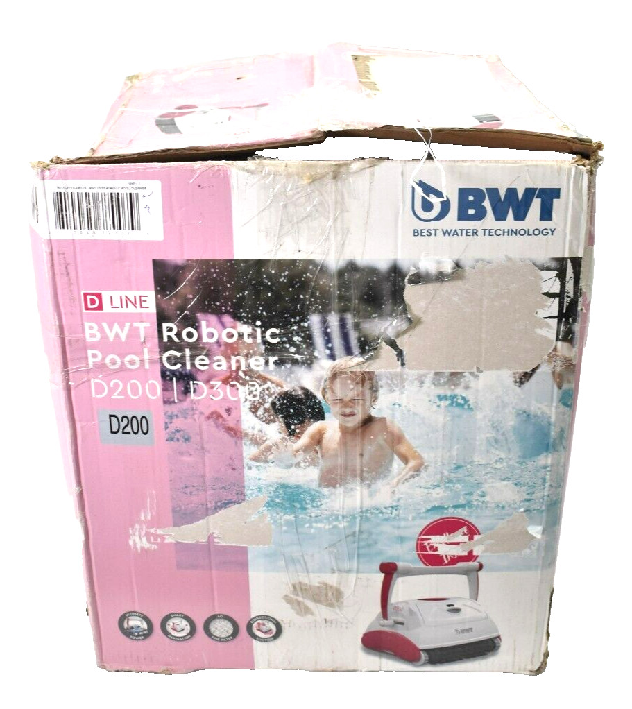 Best Water Technology Pool Robot Cleaner D200 Vacuum For 10m Pool Pink/White