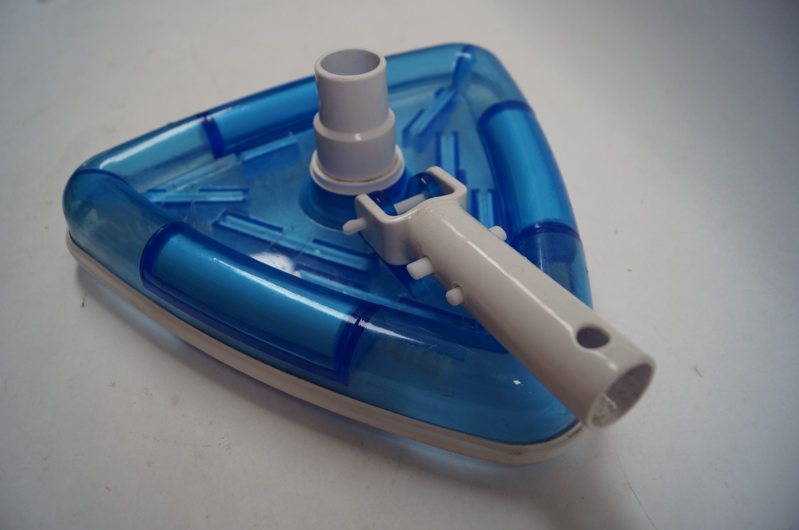 Triangular Swimming Pool Vacuum Bottom Brush Head Heavy Duty Weighted WORKS E223