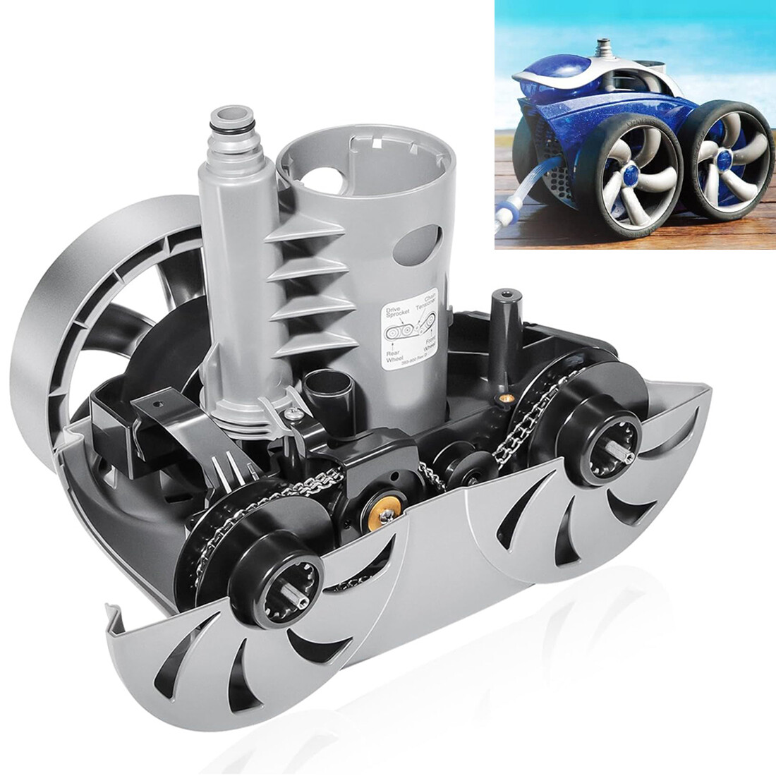 Replace Polaris 3900 Sport F6 Pool Cleaner Factory Tune Up Rebuild Kit R0543200