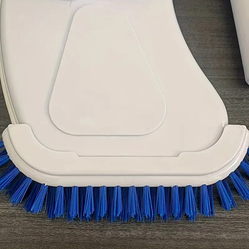 Swimming Pool Curved Vacuum Cleaner Suction Head with Side Brush Cleaning Tools