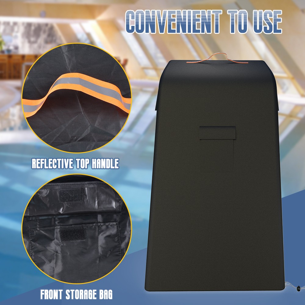 Swimming Pool Cleaner Caddy Cover Waterproof Windproof Vacuum Dust Protector