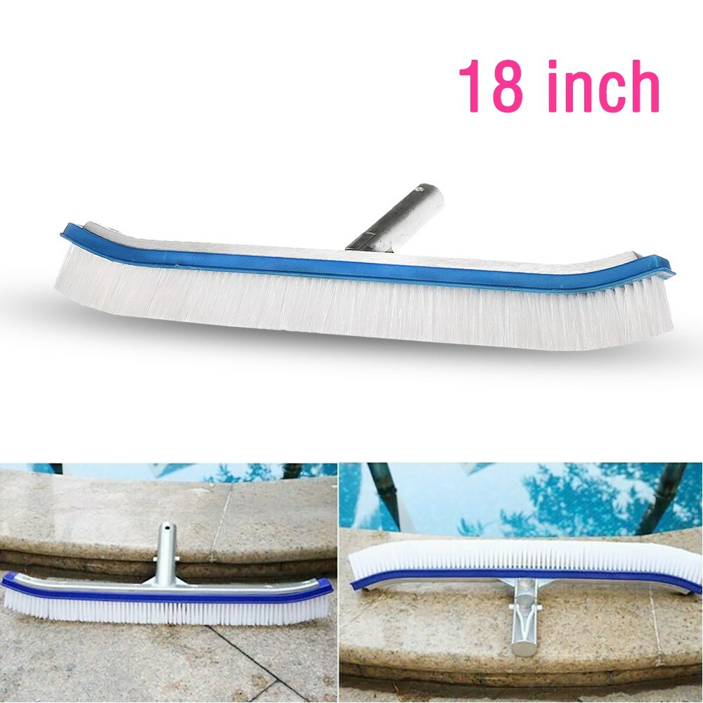 Pool Maintenance Cleaning Kit Skimmer Net Leaf Rake & 18&Prime; Brush Head Cleaner US
