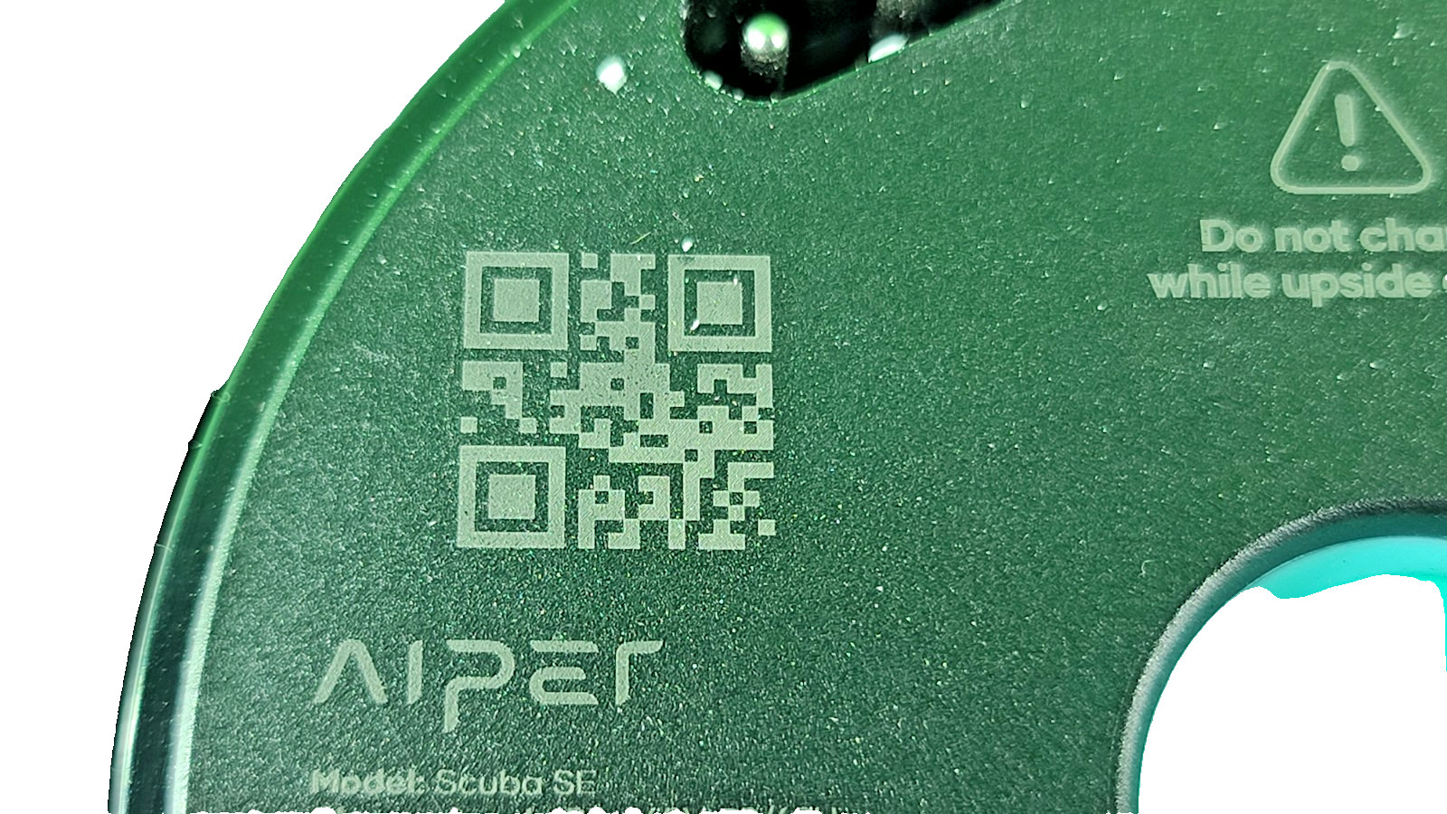 Aiper Scuba SE Cordless Vacuum Pool Robotic Cleaner OEM Top Cover With Motor-BLK