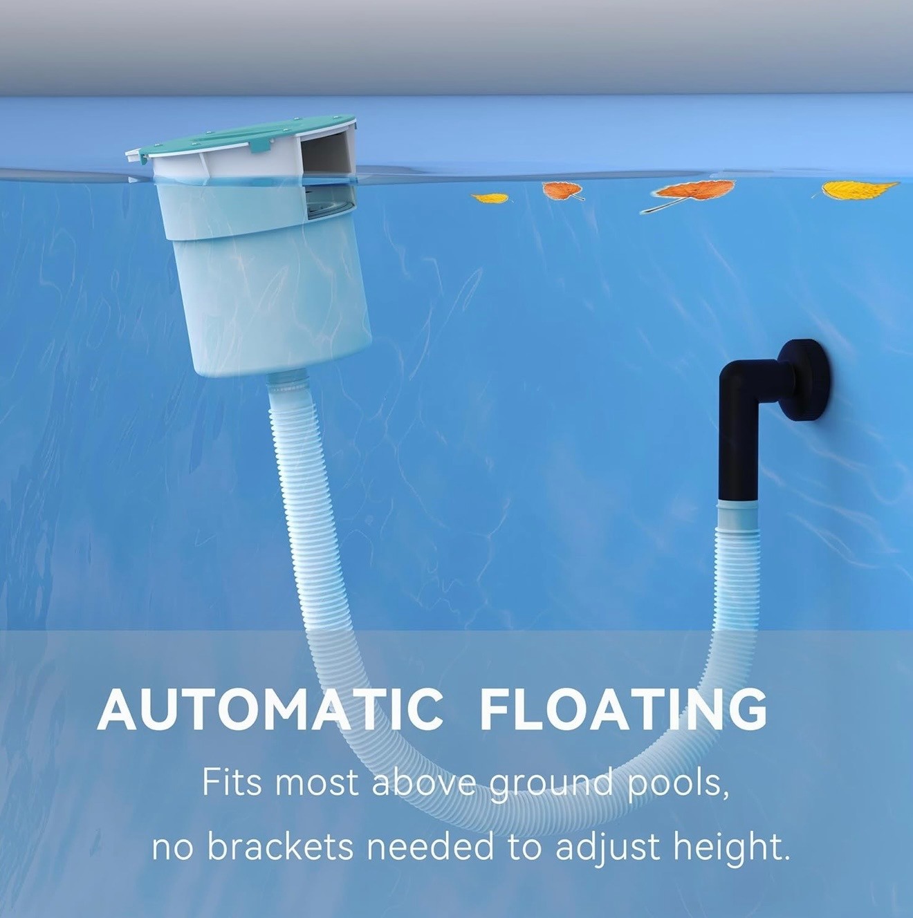Automatic Floating Above Ground Pool Skimmer Leaf Debris Collector 10 Pack