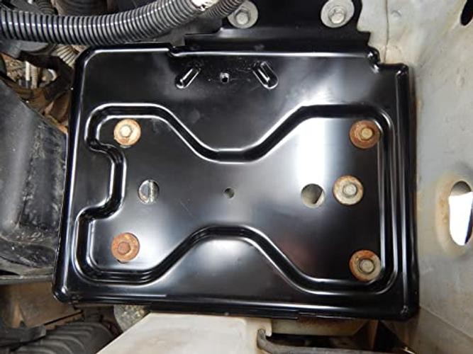 Driver Side Battery Tray Replacement With Base Clamp Kit Compatible with