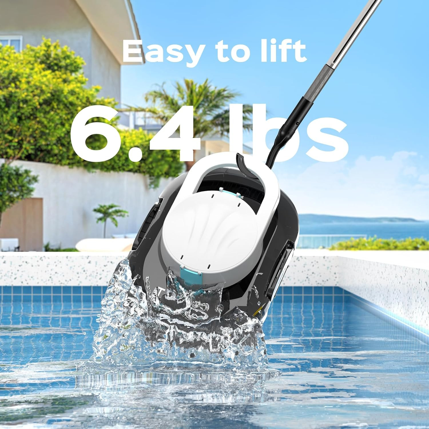 (2026 Upgrade) S1 PRO Robotic Pool Vacuum – Dual-Motor Above-Ground Pool Cleane