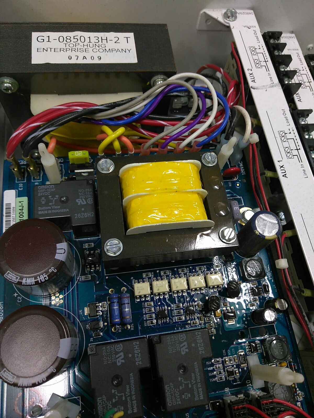 GOLDLINE Aqua LOGIC Automation CHLO RINATION AQL-PS-8 POOL Control Board (B6E