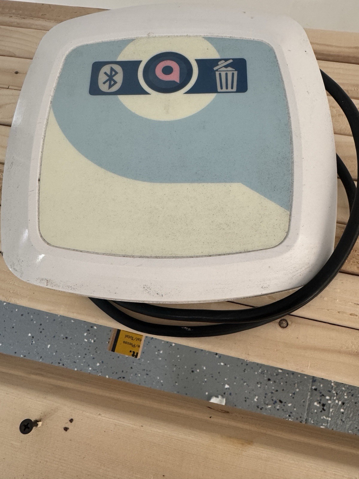 Aquabot Robotic Pool Cleaner Bluetooth w/ Power Supply, Filter Basket & Cable