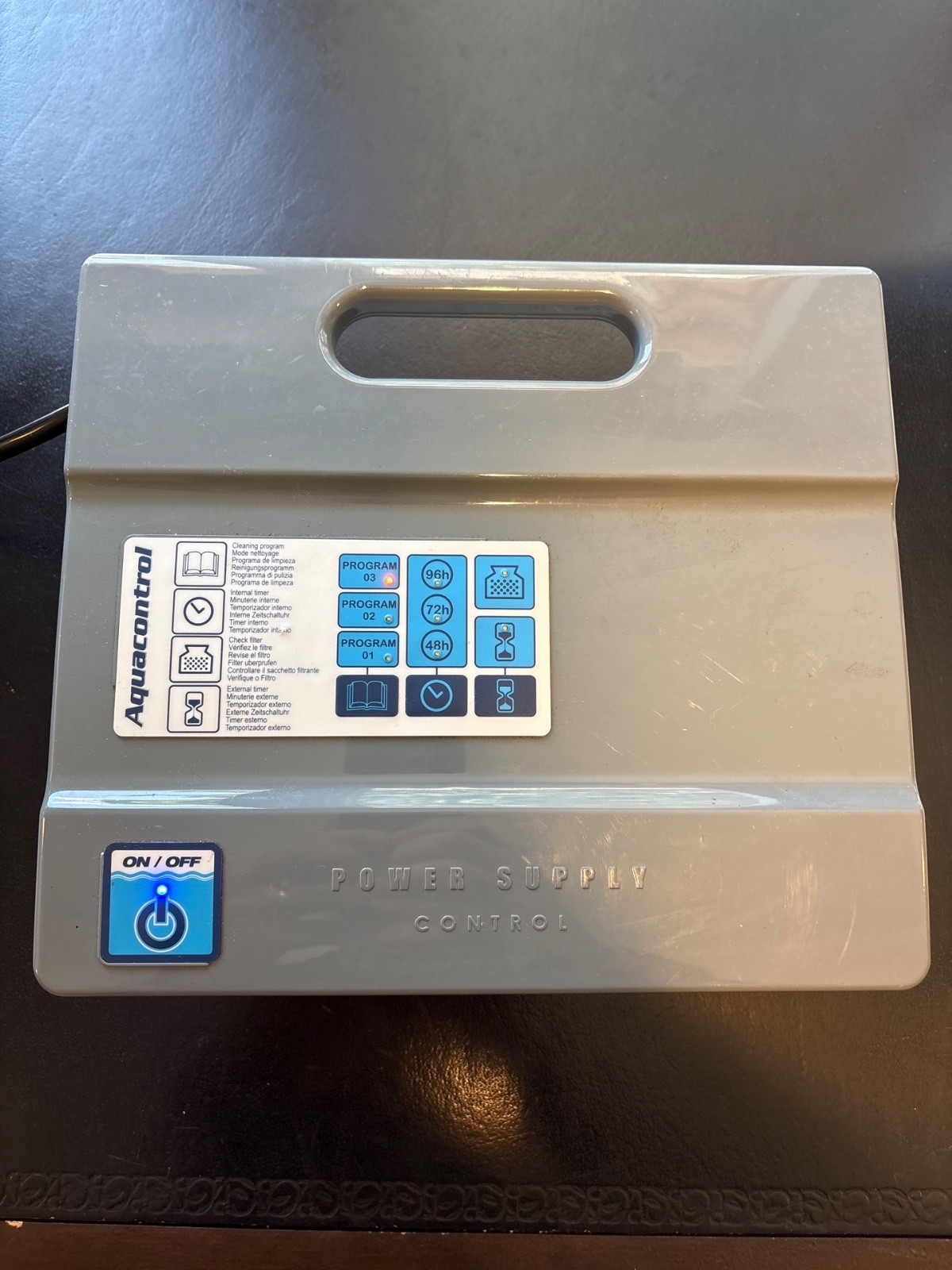 Aquacontrol Robot Pool Cleaner Power Supply Model AQ21071W100
