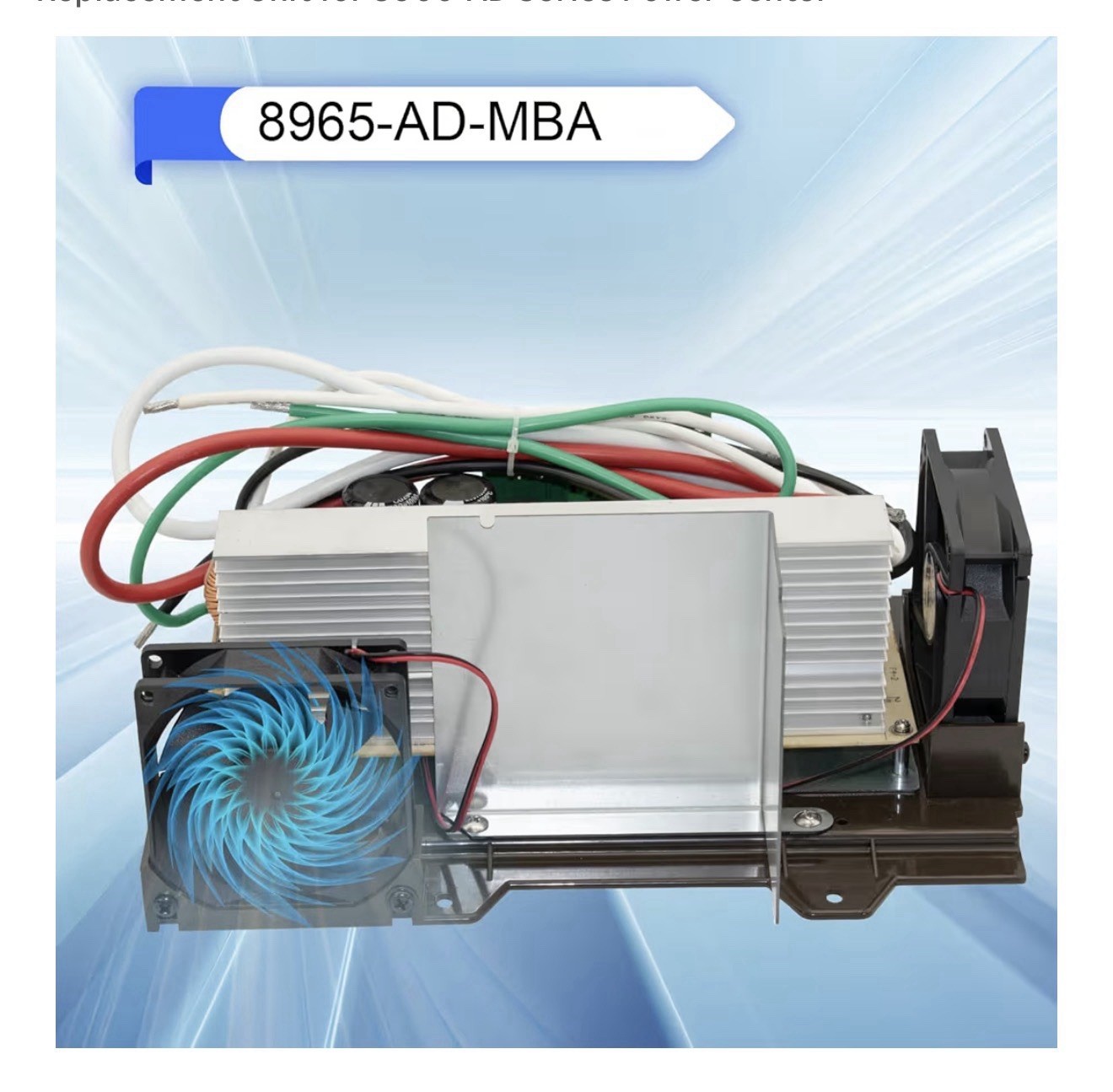 RV Converter 65 Amp DC Main Board Assembly Replacement Unit for 8900 8965-MBA