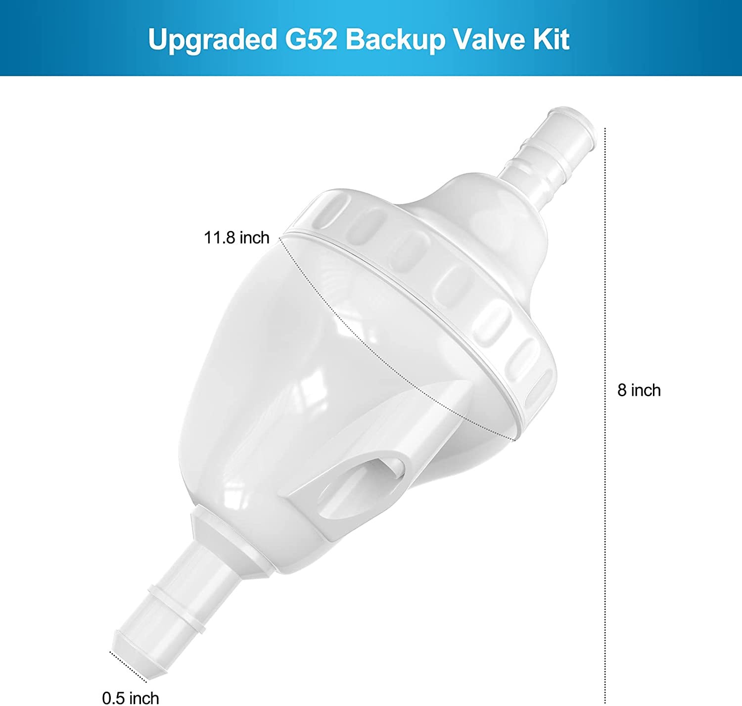 For Polaris 180 280 380 Pool Cleaner G52 Backup Valve Upgraded Crack Resistant
