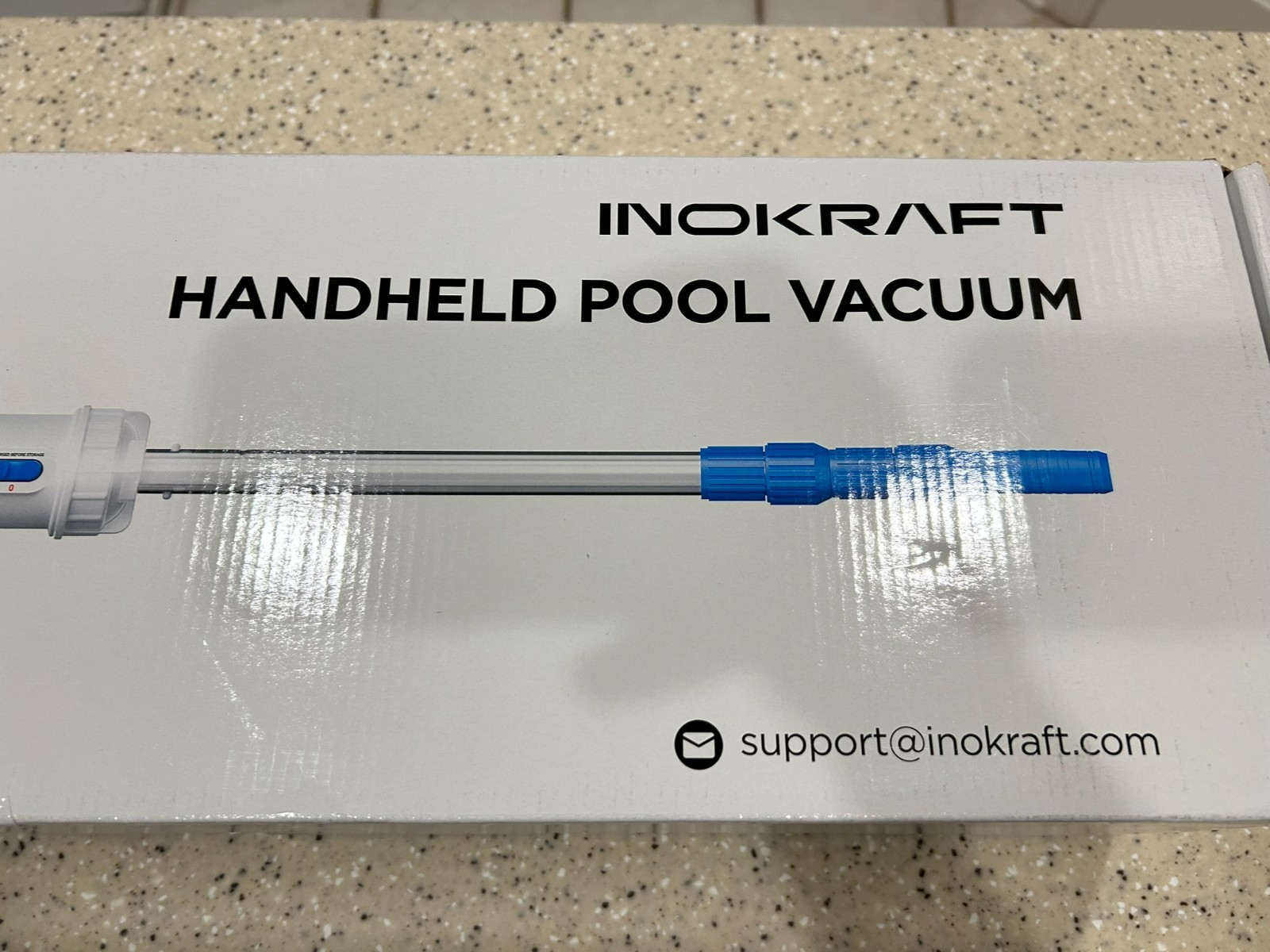 NEW! InoKraft Cordless Pool Vacuum 18.5 GPM Cleaner 60 Min Runtime Pole Filter