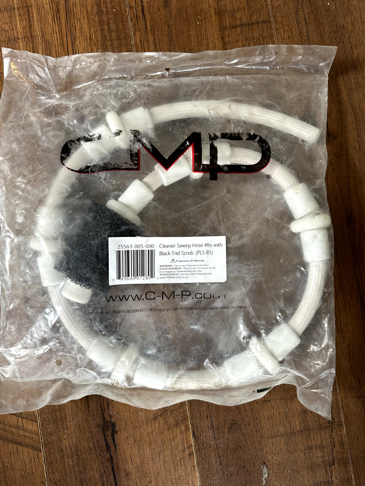 CMP 25563-005-000 4 Ft. Pool Cleaner Sweep Hose with Scrub