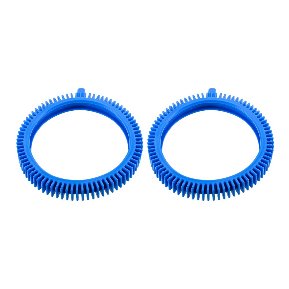 2 x Pool Cleaner Front Tires with Super Hump Rubber 896584000-143 Blue