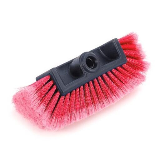 10-inch Soft Bristle Car Wash Brush Head – Auto, RV, Boat, Truck Exterior Red