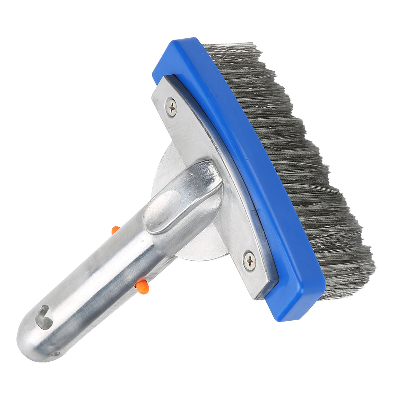 New 5.5in Swimming Pool Stainless Steel Brush For Spa Pond Floor Wall Cleaning A