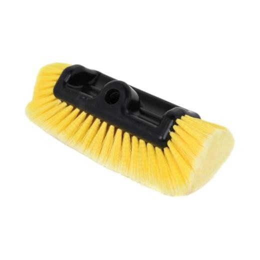 Yellow Twist-On Car Wash Brush Head with Soft Bristle – 12&Prime; Car Wash Head