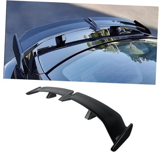 Universal Rear Spoiler 54 Inch Seagull PRO Style Matte Black Rear Trunk