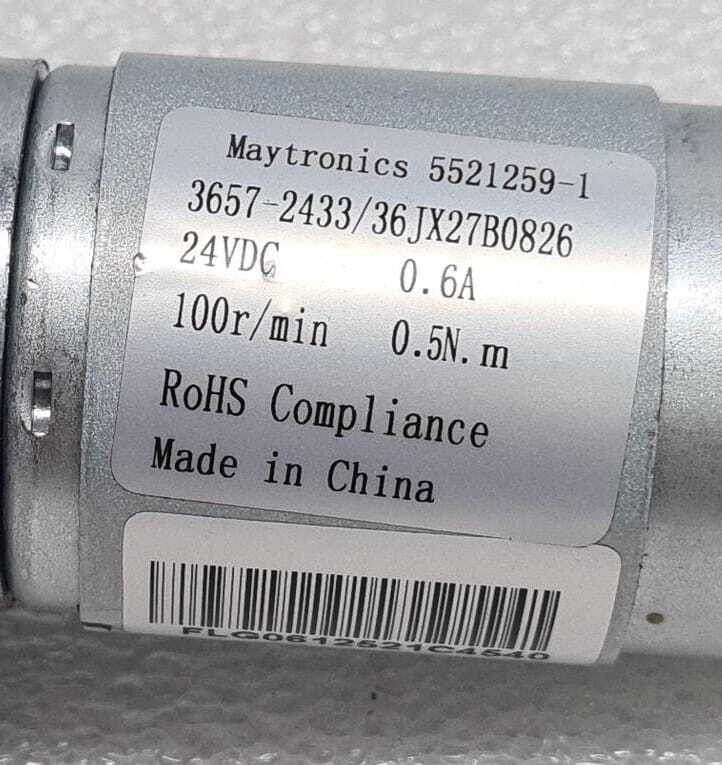*TESTED* Maytronics Dolphin Pool Robot 5521259-1 3657-2433 Pump Motor 24V 100RPM