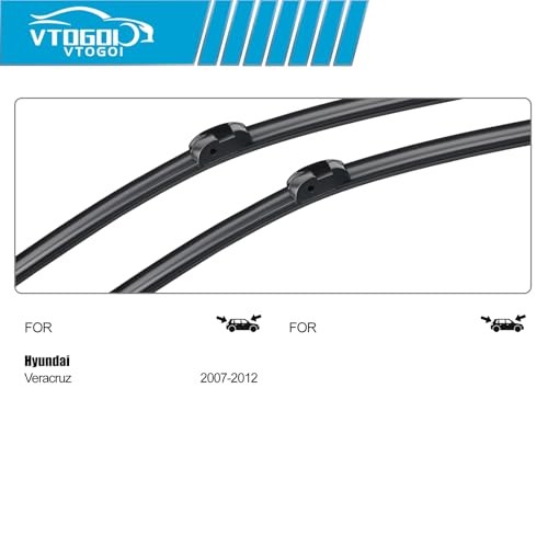 OEM Windshield Wiper Blades Replacement for Hyundai Veracruz 2007 2008 2009