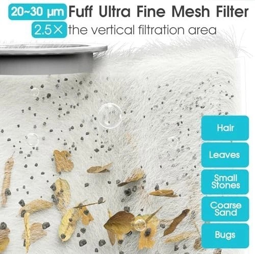 Cordless Pool Vacuum – Powerful Suction 18.9GPM, 100in Runtime, Ultra Fine Filte