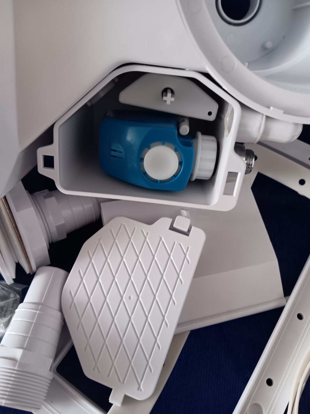 Above Ground Skimmer with Automatic Level Control Wide Mouth Hydrotools