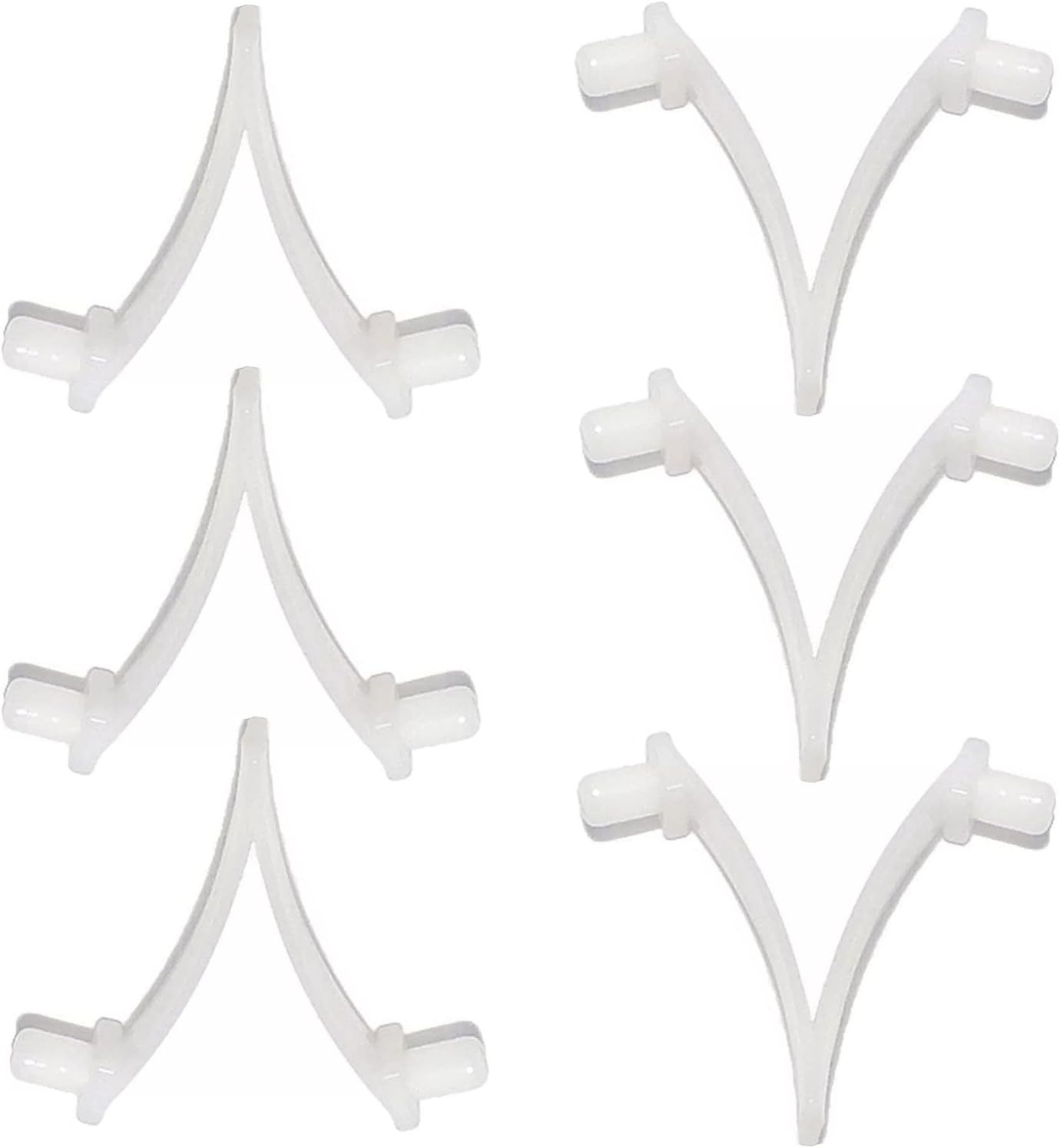 Durable V-Clips for Telescopic Pool Poles – Essential 6 Pack for Pool Cleaning