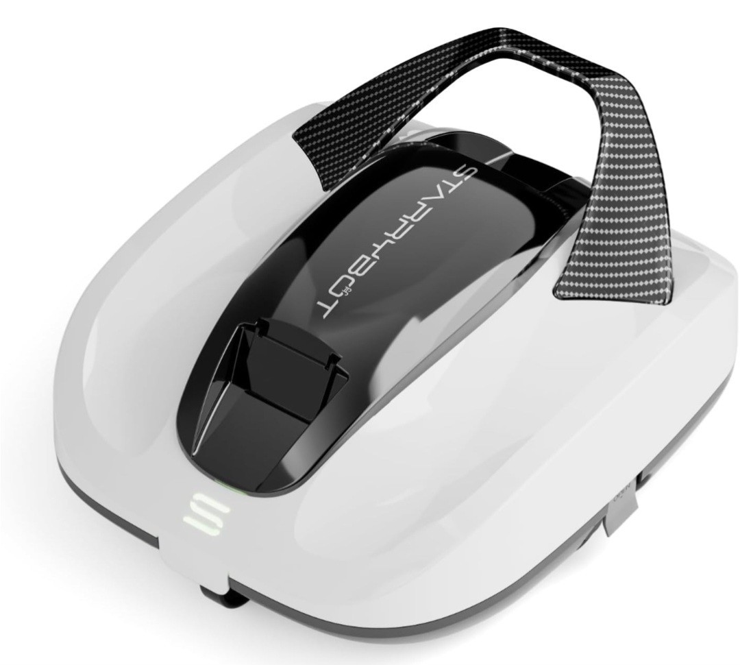 Starrybot Cordless Robotic Pool Cleaner, Portable Swimming Robotic Pool Vacuum