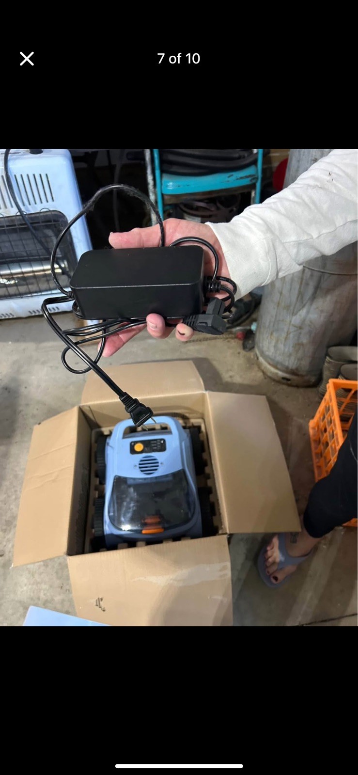 SEAUTO 2025NEW SEAUTO SAT20 POOL VACUUM UP TO 180 MINS RUN – SKY BLUE