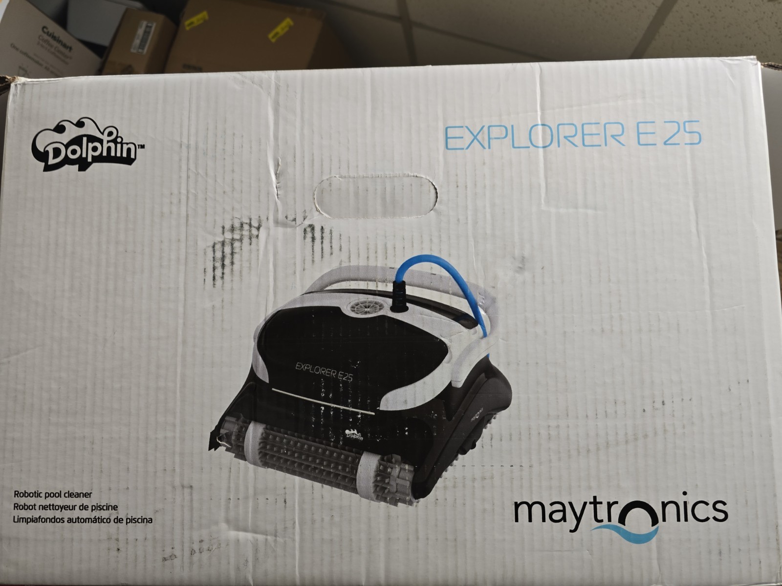 Dolphin Explorer E25 Wi-Fi Robotic Pool Cleaner Ground Wall Climbing Vacuum 50FT
