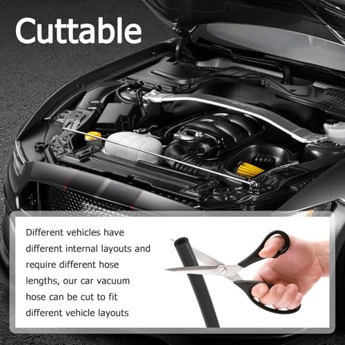 16.4Ft Automotive Vacuum Hose – Cuttable OD 5mm – Cuttable Lines