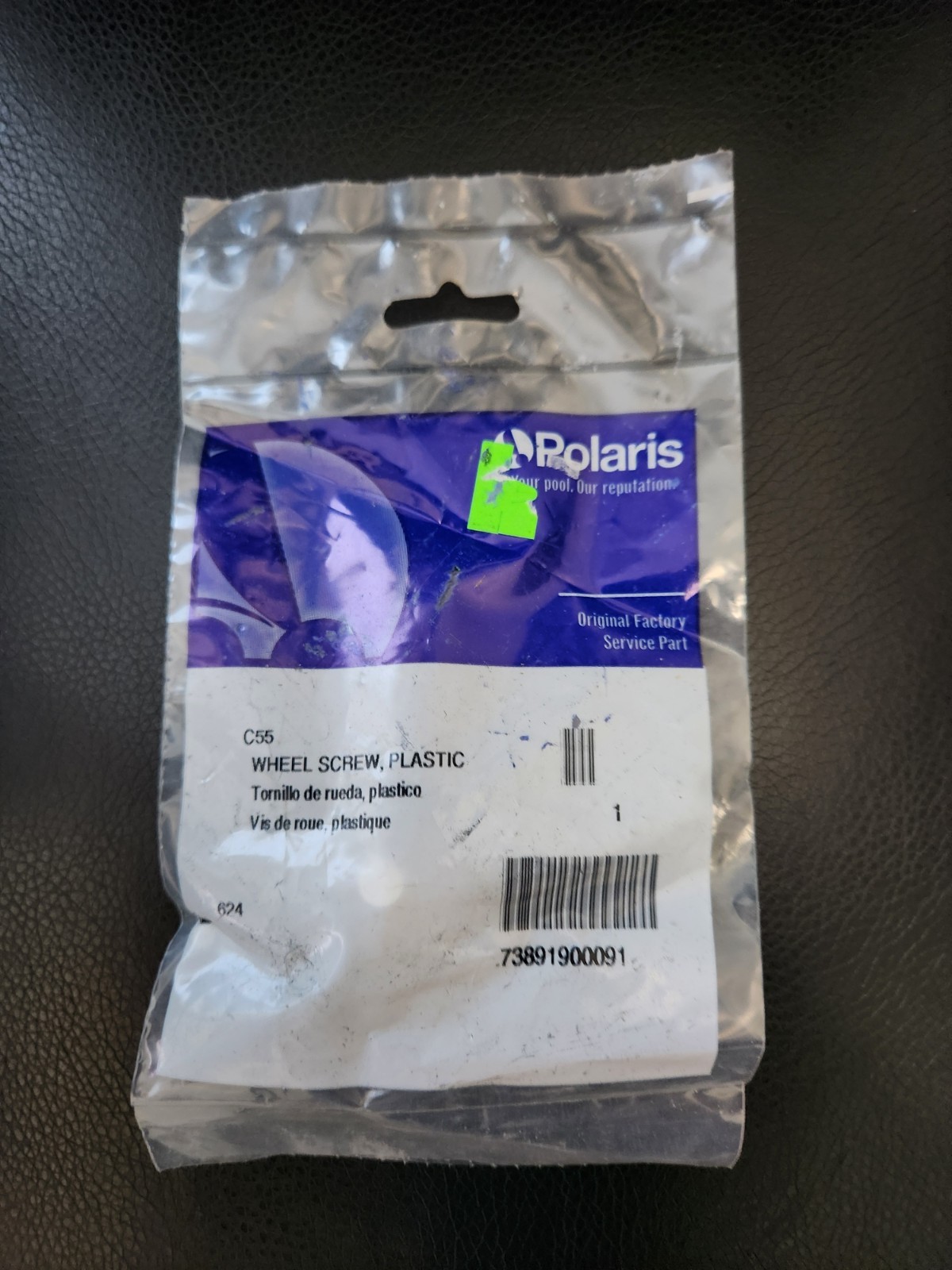 Polaris C55 Pool Cleaner Wheel Screw Genuine OEM New In Package