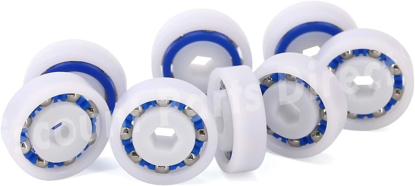 8-Pack Stainless Steel Ball Bearings for Polaris Pool Cleaners – Models 360, 380