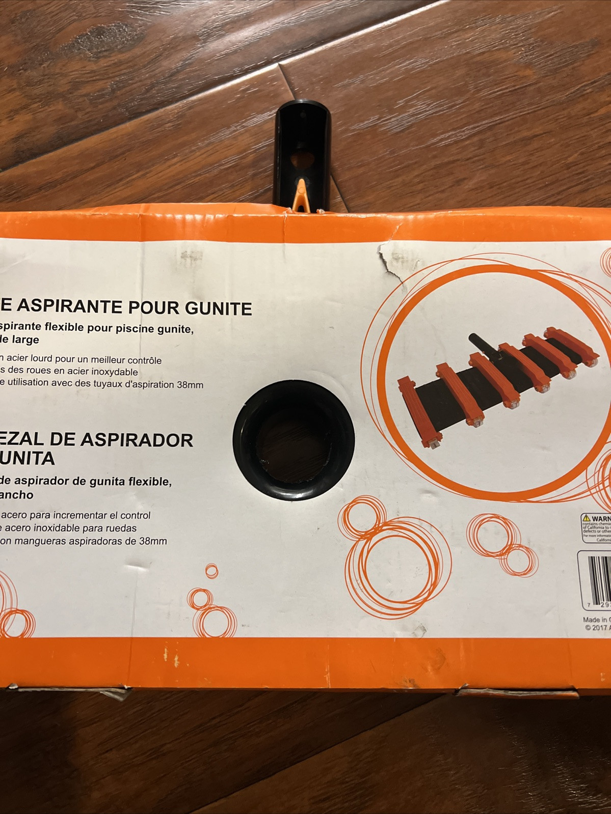 PoolStyle Supreme Gunite Vacuum Head 19&Prime; Wide Flexible PSL-40-0657 POOL