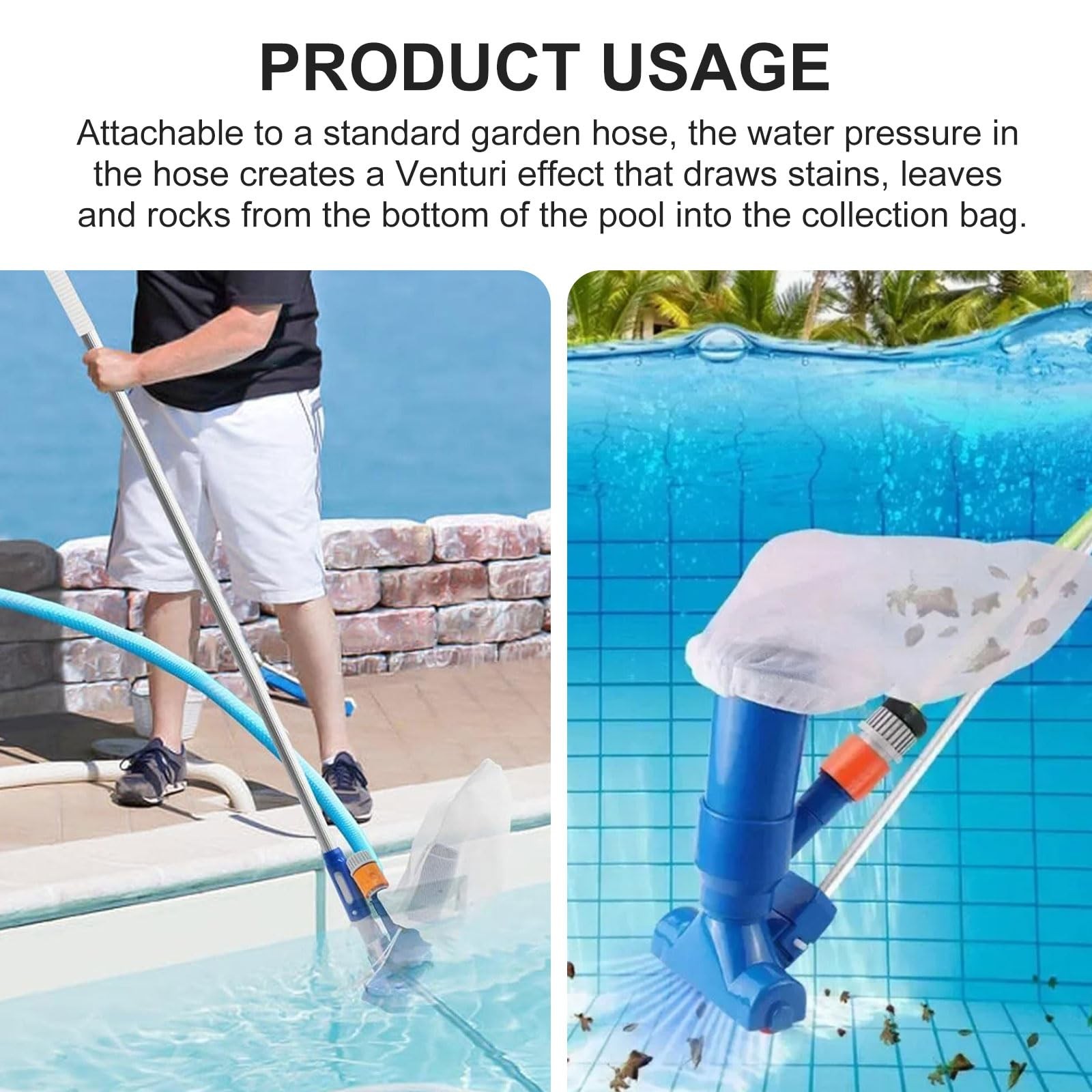 Quick Coupler (2 Pcs) Pertains to Pool Vacuum Heads for Inground Pools,Manual…