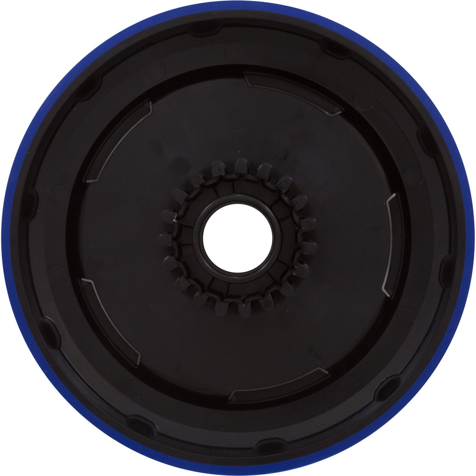 Wheel Rim and Tire, Hayward AquaVac 500, Black/Blue