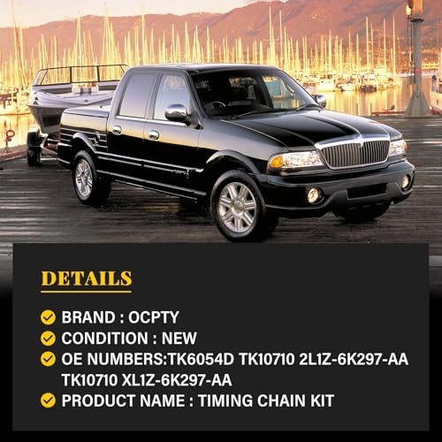 Timing Chain Kit Compatible with 1999-2004 for Lincoln Navigator Blackwood