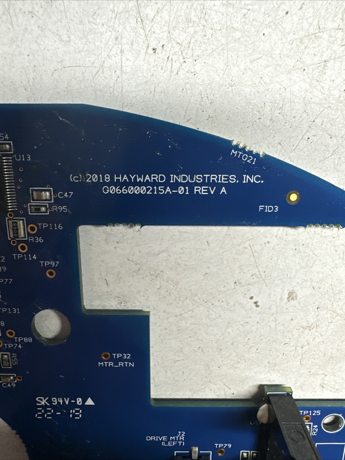 HAYWARD / HAYWARD AQUAVAC 650 CIRCUIT CONTROLLER BOARD G066000215-01 REV A