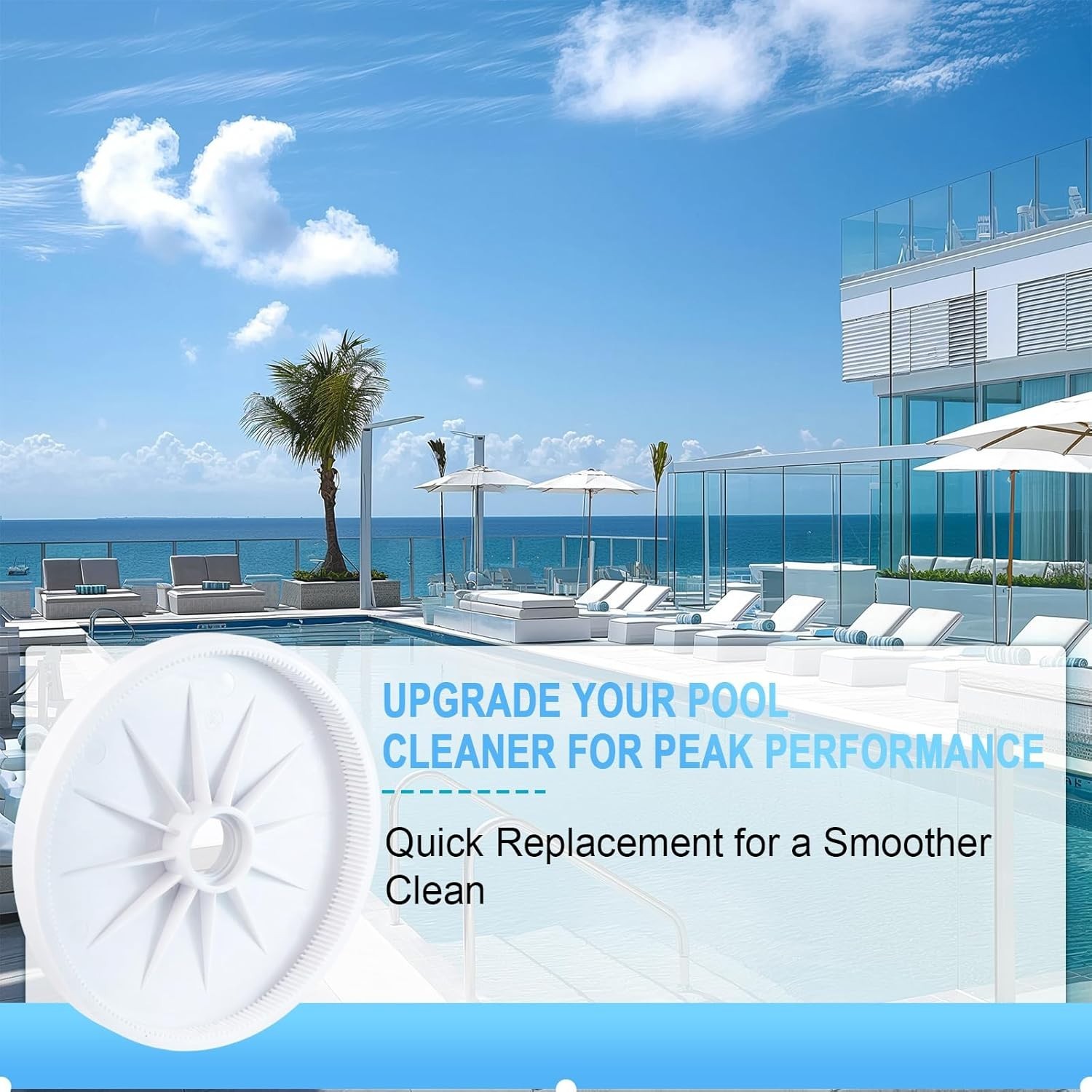 Pool Cleaner Rebuild Kit Compatible with Polaris Vac-Sweep 180 280, Replaceme…