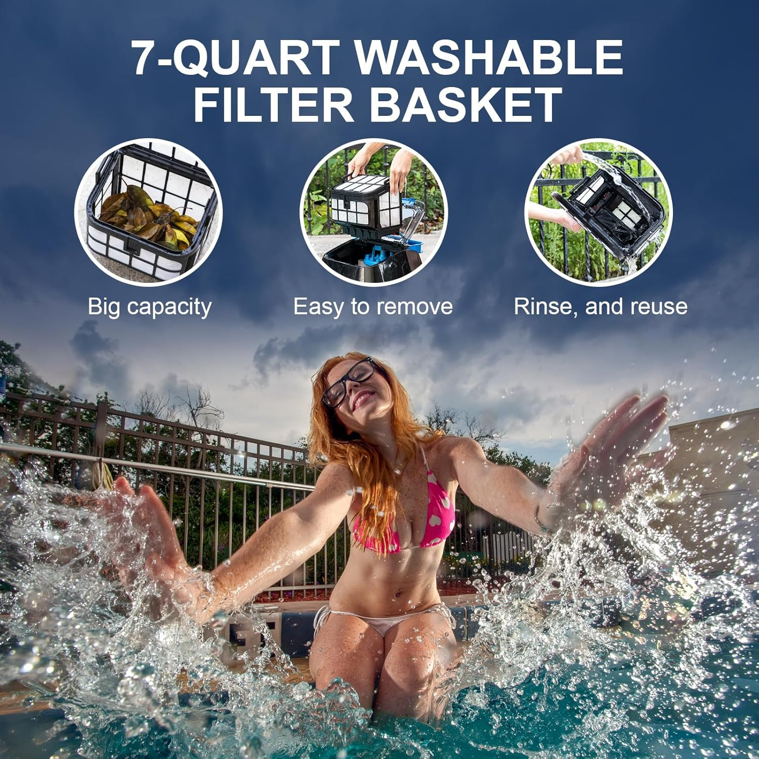 Black Pearl Ultra Robotic Pool Cleaner – 150 Min Run, Wall Climber, 2-Year Warra