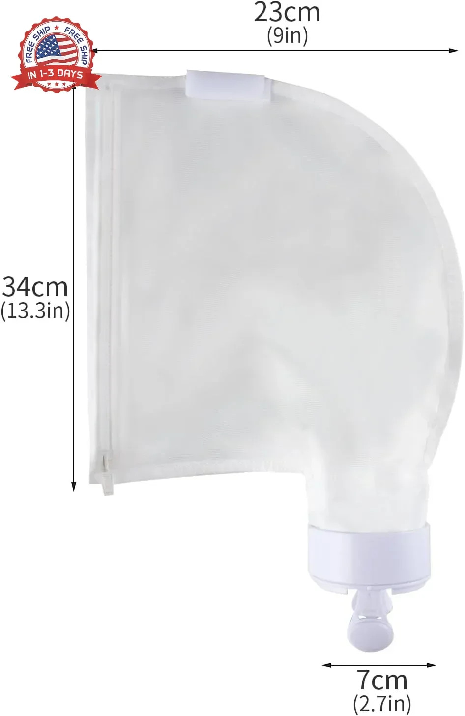 Pool Cleaner Bags Compatible with Polaris 280/480 Pool Vacuum Cleaner or Filter