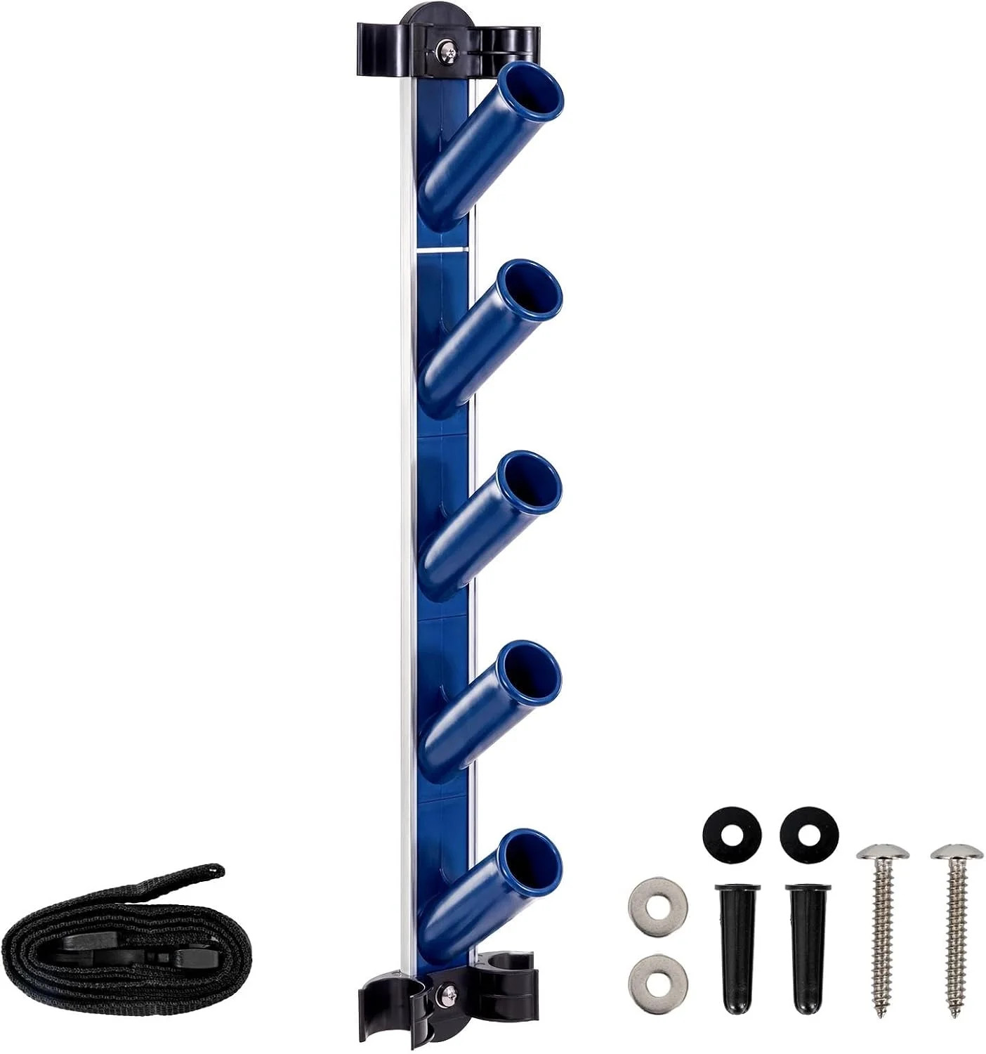 POOLAZA Pool Equipment Storage Rack – Pool Tool Organizer Holds Cleaning Accesso