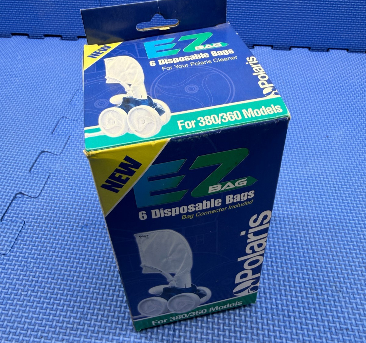 Polaris 9-100-1040 6-Pack Vacuum Pool Cleaner EZ Disposable Bags For 380 / 360