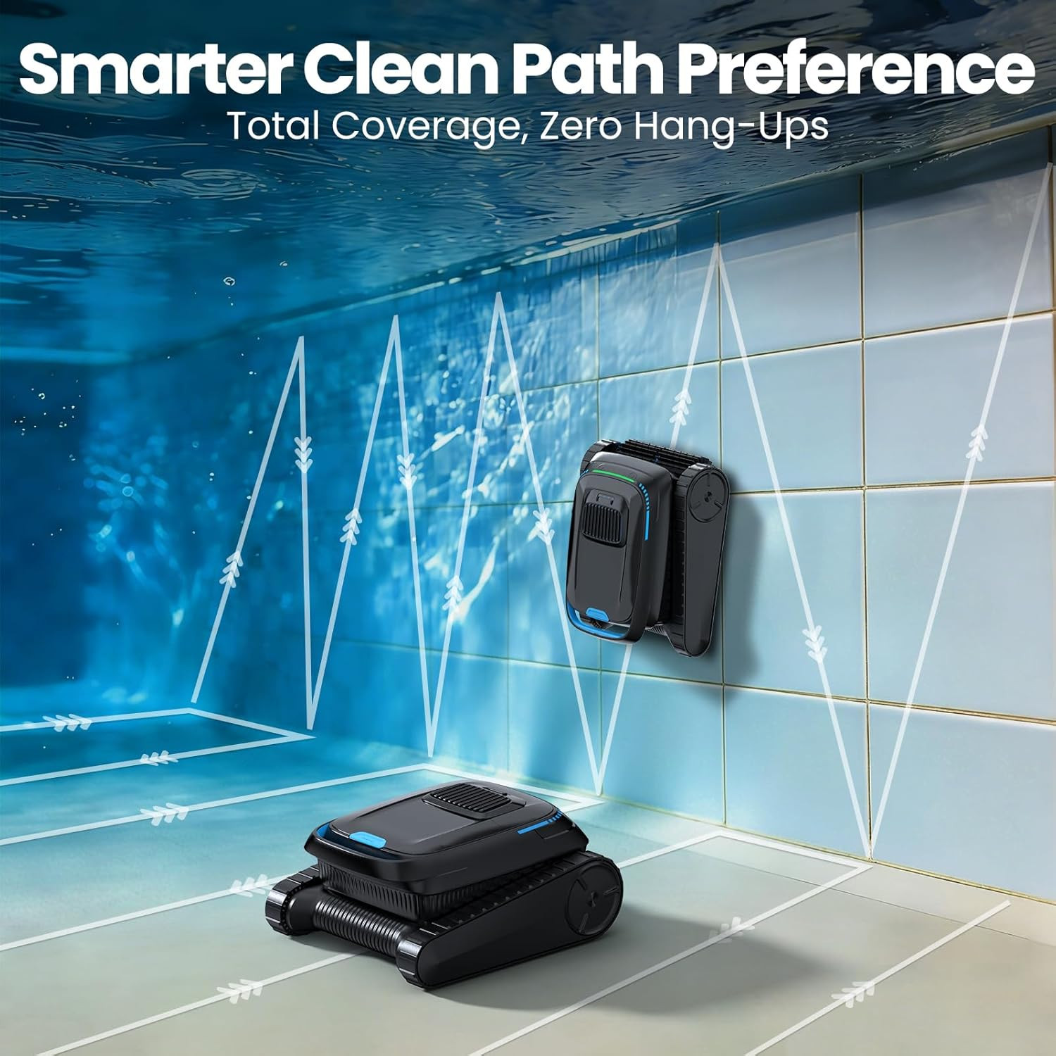 PC10 Cordless Robotic Pool Vacuum – Smart Cleaner for All Pool Types
