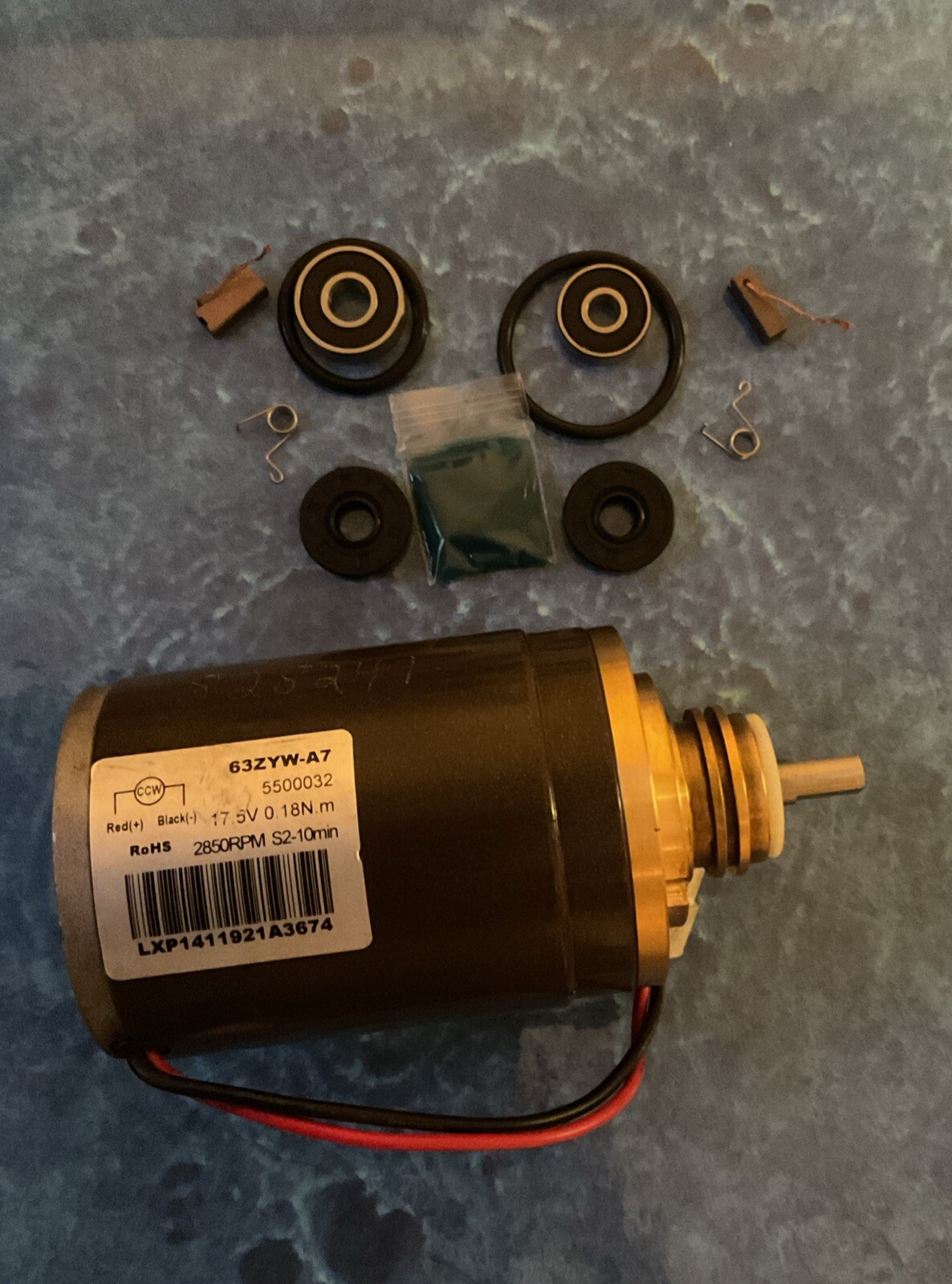 MAYTRONICS DOLPHIN POOL ROBOT IMPELLER PRO REBUILT KIT MOTOR 63ZYW-A7 READ PBM