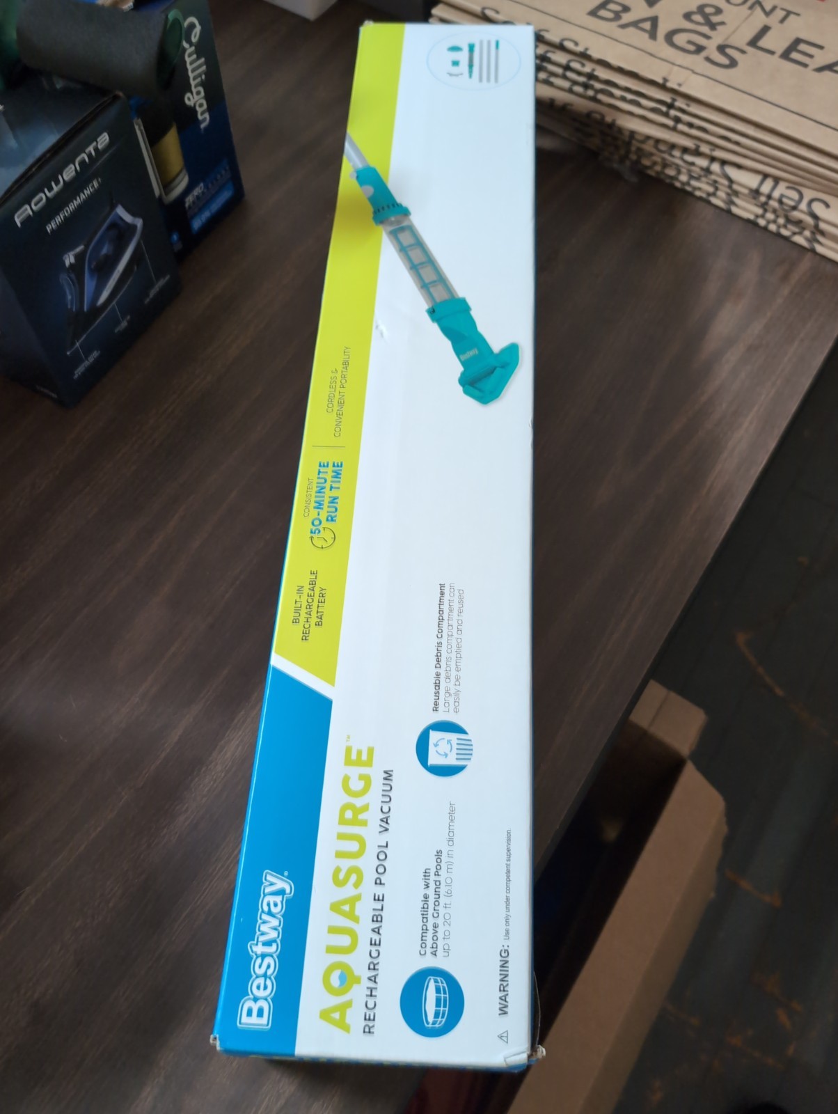 Aqua Surge Rechargeable Pool Vacuum
