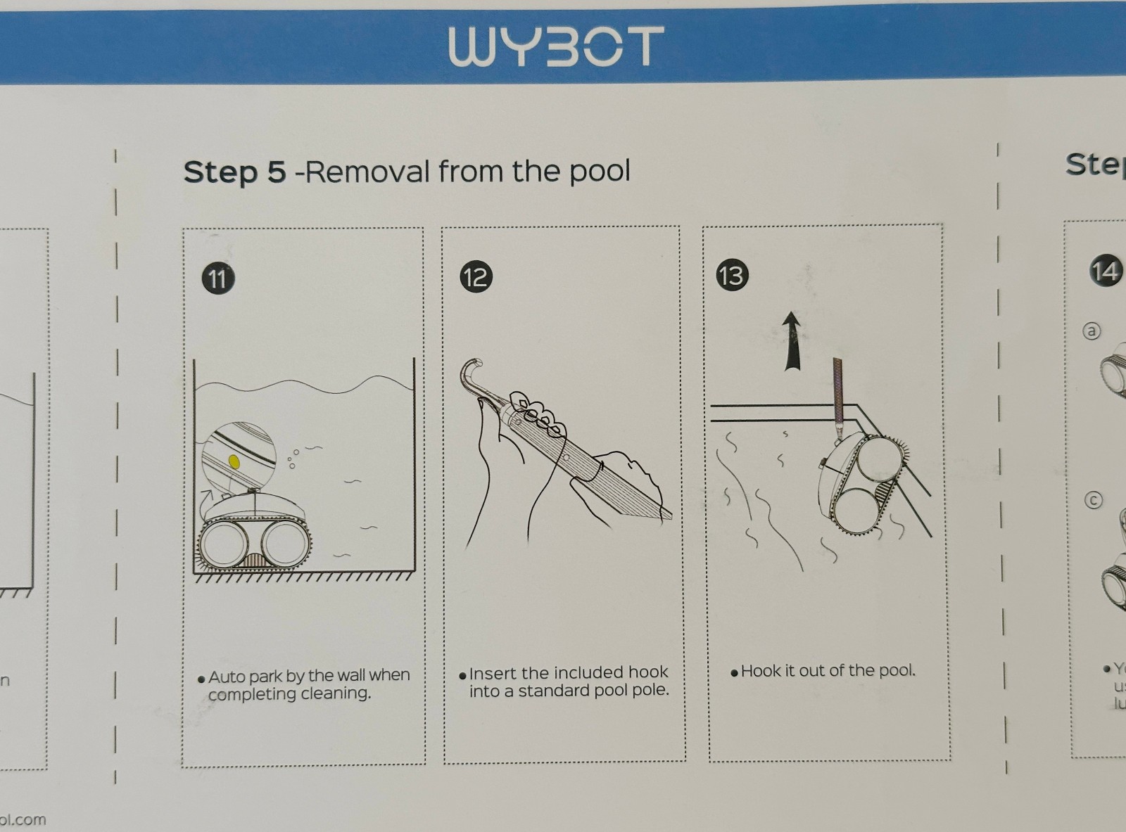 WYBOT C1 Robotic Pool Vacuum for Inground Pools *OPEN BOX – NEW* 150 min Runtime