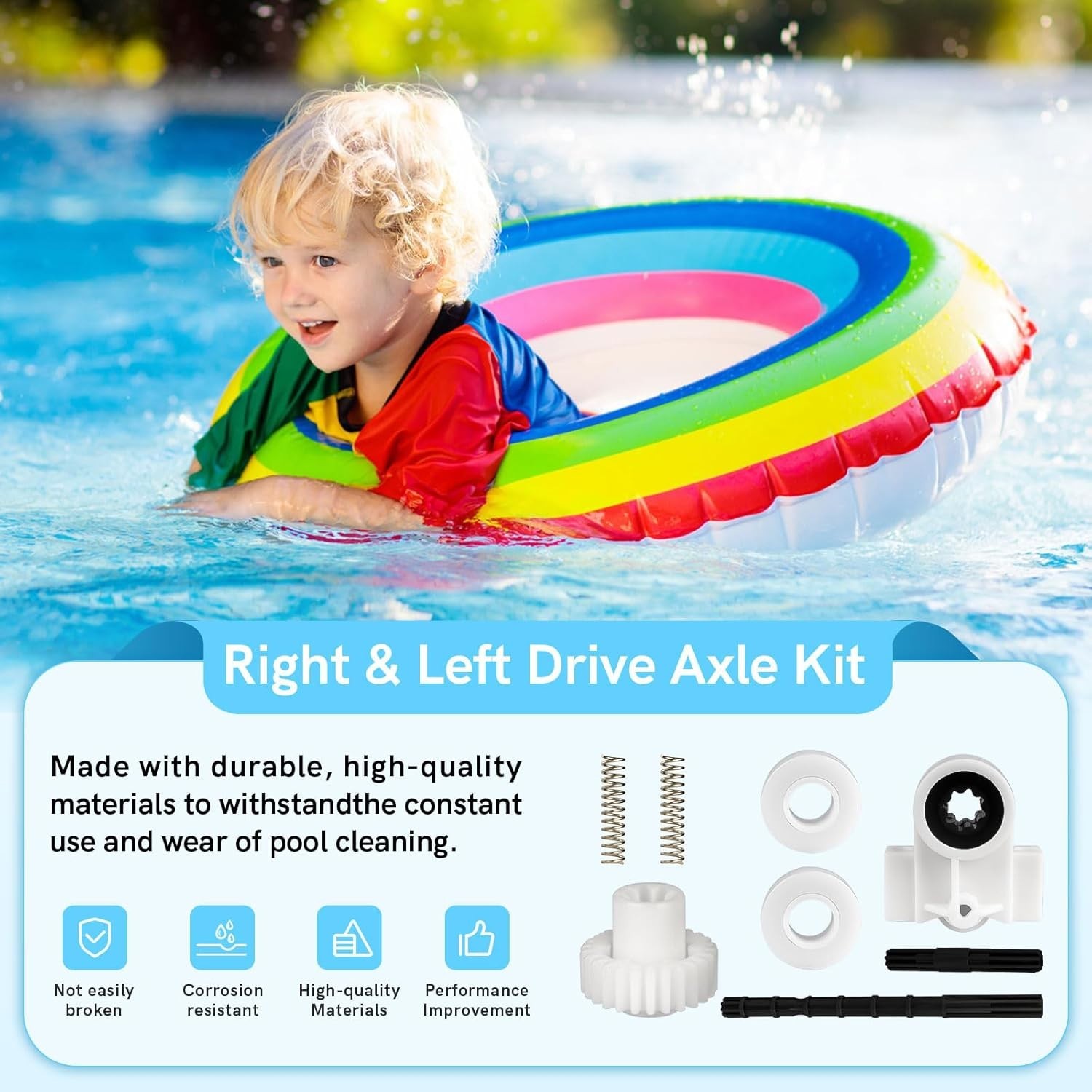 360289 Left Drive Kit & 360290 Right Drive Kit Pool Cleaner Bearings Tune up Kit