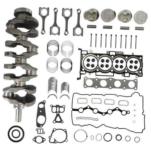 G4KE 2.4 Overhaul Rebuild Kit w/Crankshaft Pistons & Con-Rod Fit for Hyundai